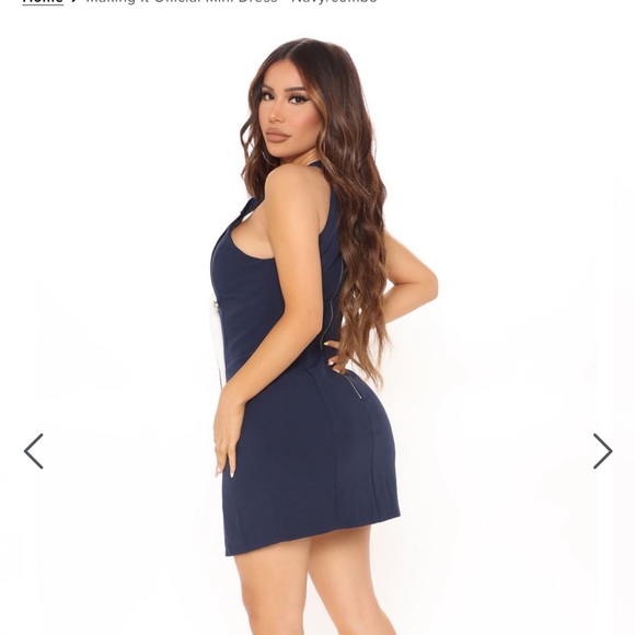 Making it official mini dress - Picture 2 of 2